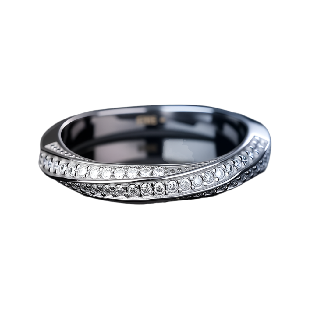 Bague argent sterling 925 Moissanite - Boutique ÉclatsChic