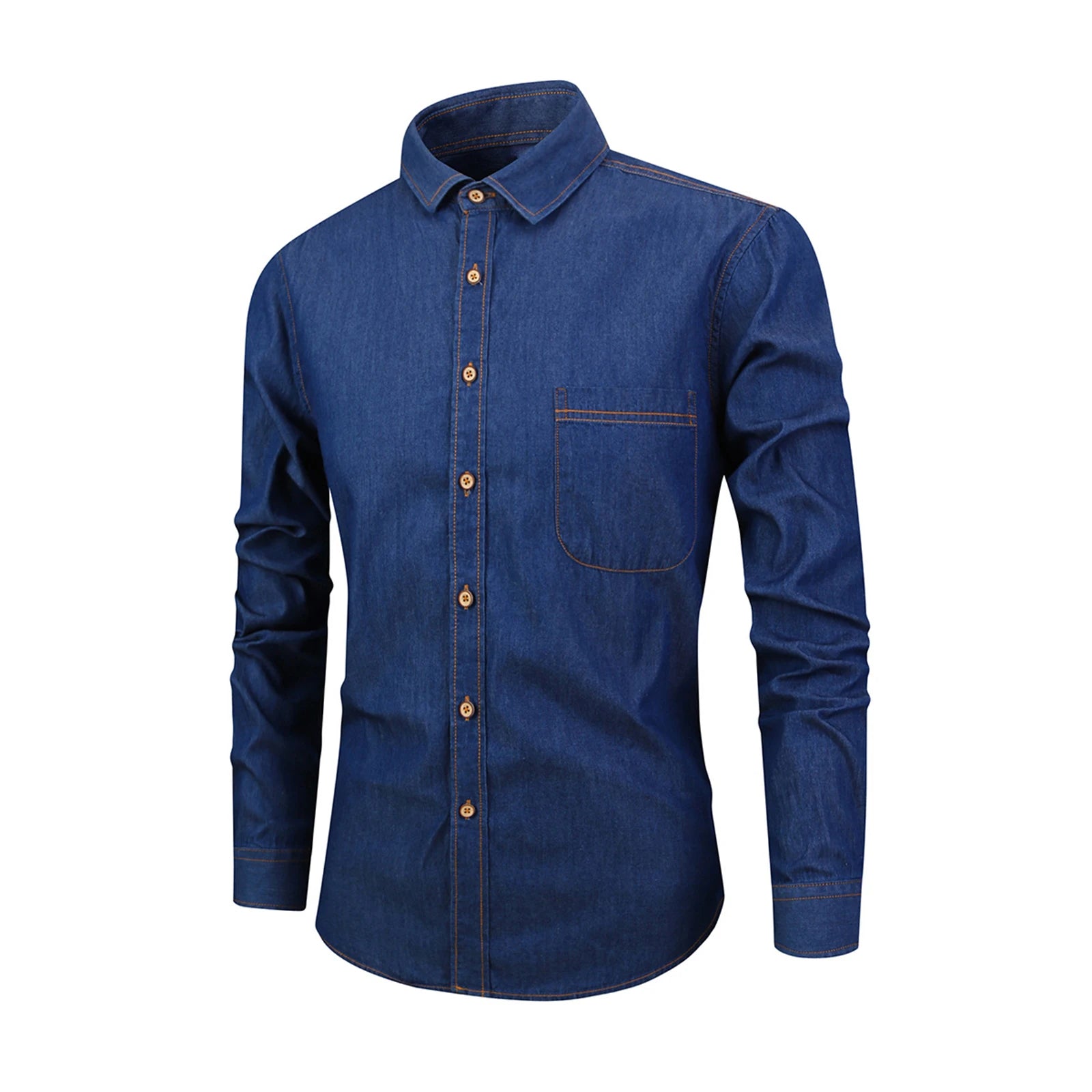 Chemise en jean manches longues - Boutique ÉclatsChic