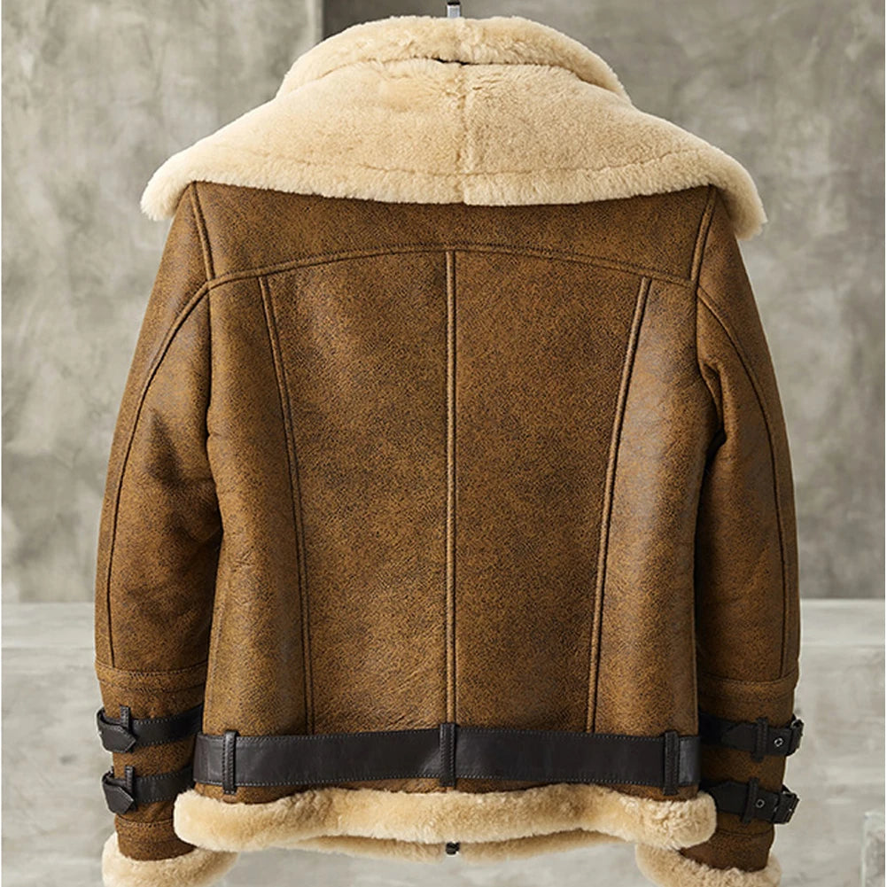 Blouson aviateur B3 en cuir Denny&Dora - Boutique ÉclatsChic