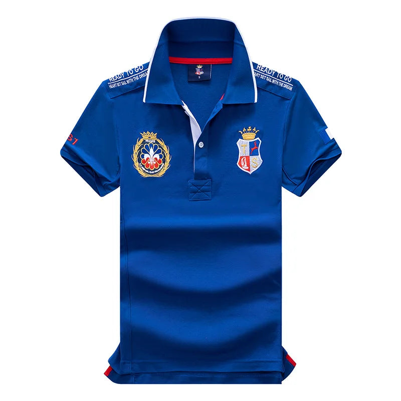 Polo de foot classique suisse 100 % coton - Boutique ÉclatsChic