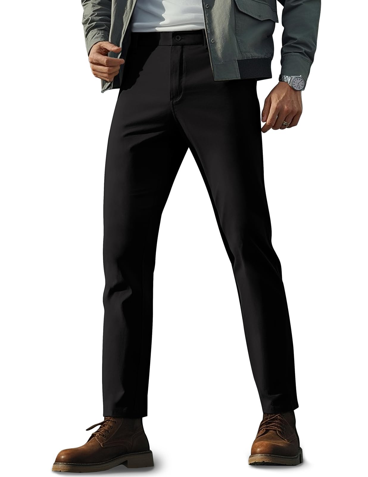 Pantalon poches zippées PJ PAUL JONES - Boutique ÉclatsChic