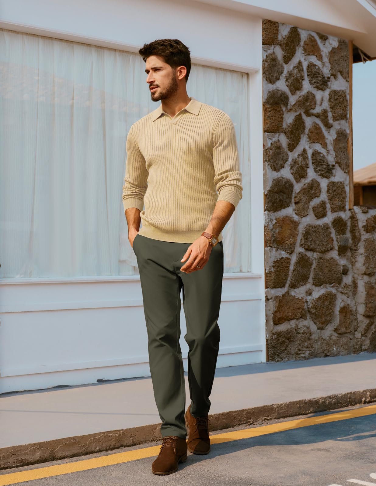 Pantalon poches zippées PJ PAUL JONES - Boutique ÉclatsChic