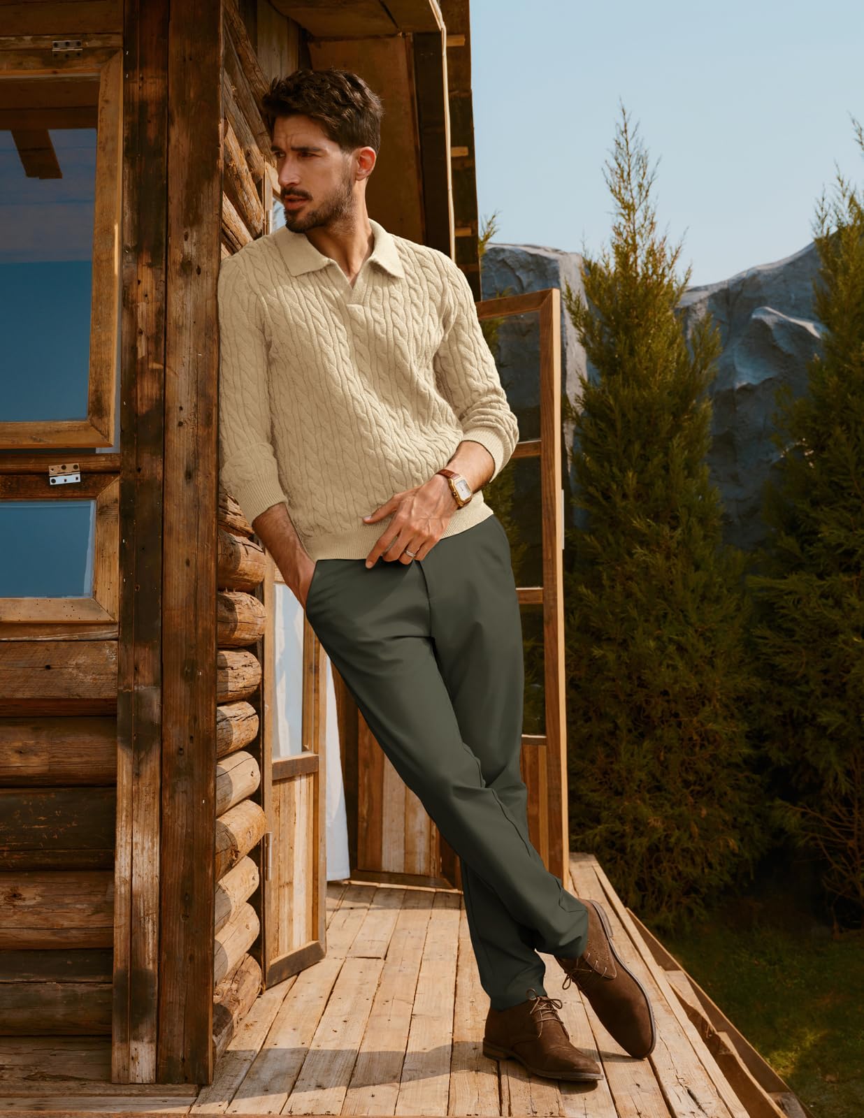 Pantalon poches zippées PJ PAUL JONES - Boutique ÉclatsChic