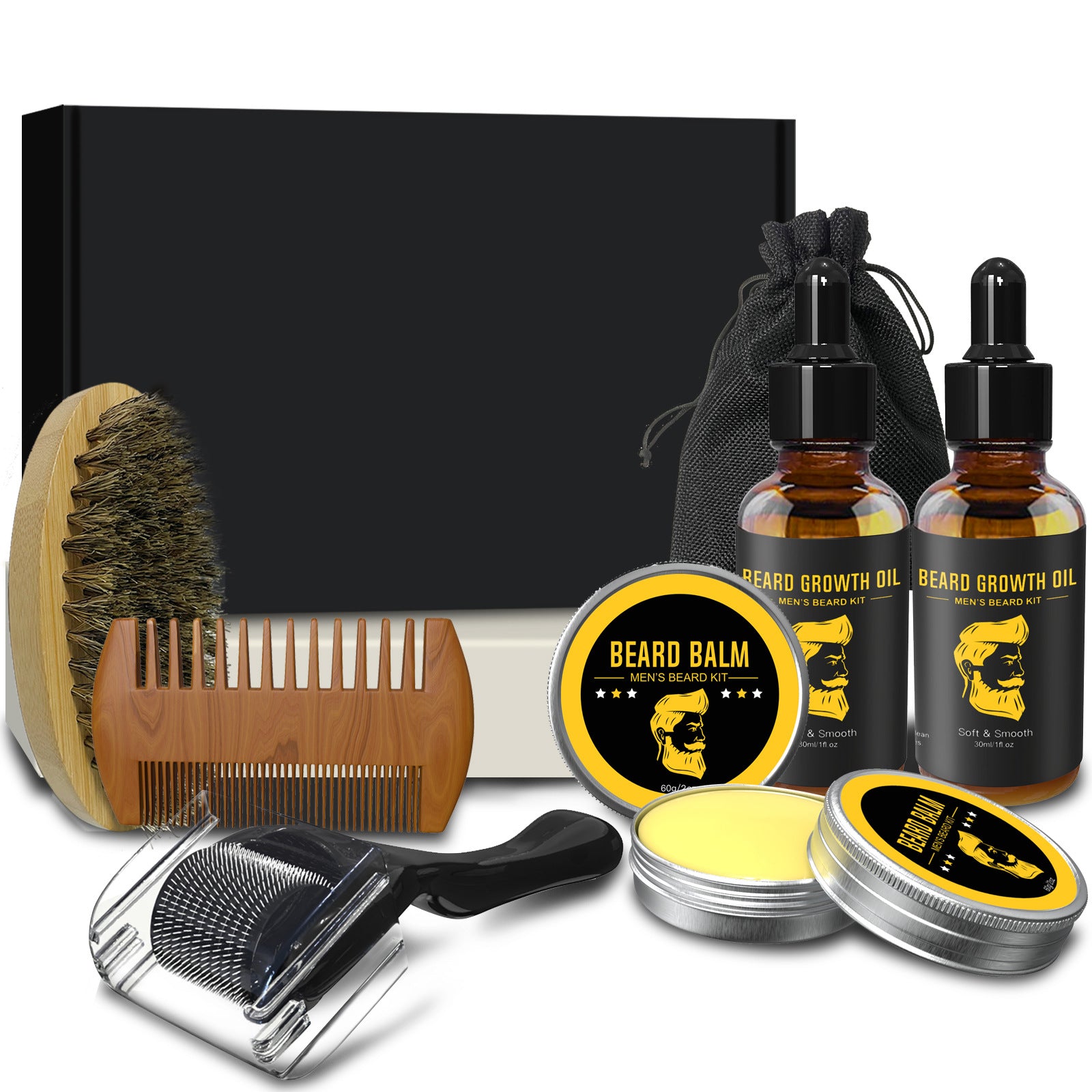 Coffret de soins pour barbe - Boutique ÉclatsChic