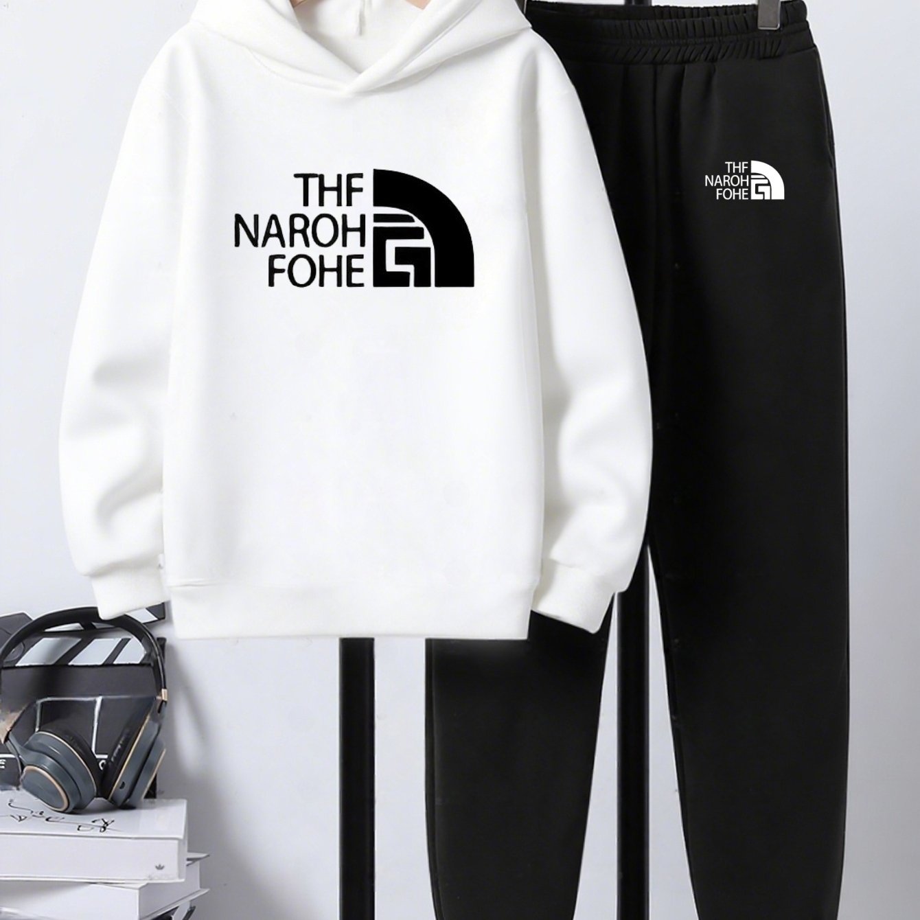 Ensemble 2 pièces jogging sweat à capuche - Boutique ÉclatsChic