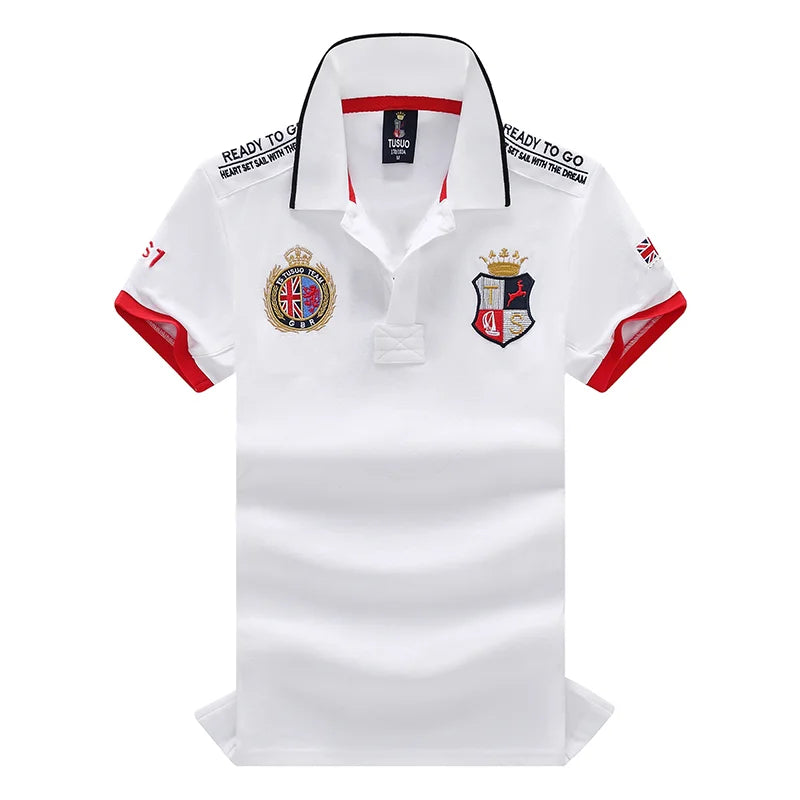 Polo de foot classique suisse 100 % coton - Boutique ÉclatsChic