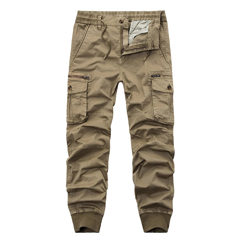 Pantalon cargo camouflage en coton - Boutique ÉclatsChic
