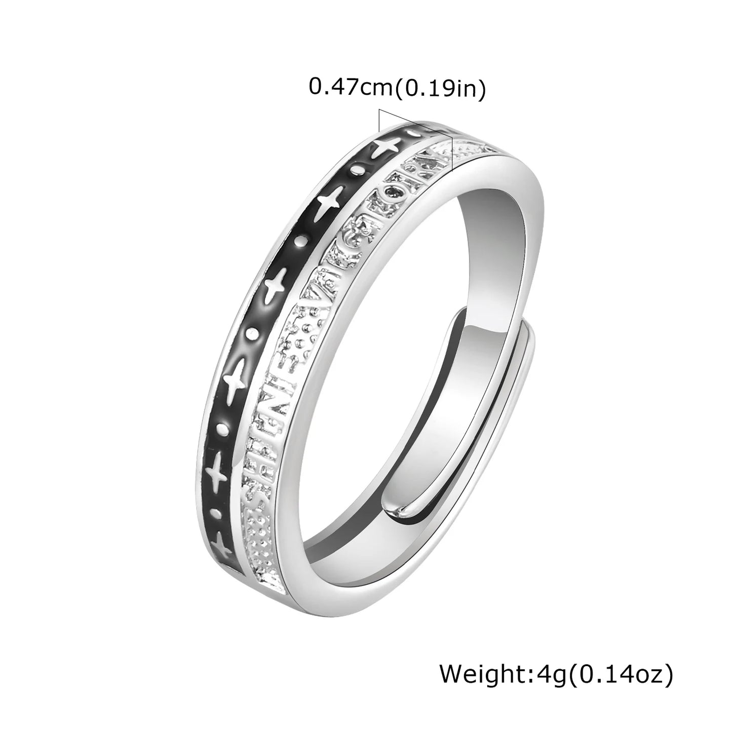 Bague en métal de cuivre VNOX - Boutique ÉclatsChic