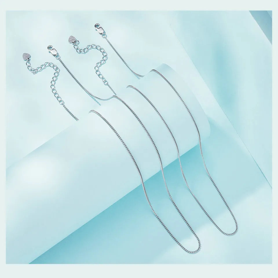 Collier argent sterling 925 BAMOER - Boutique ÉclatsChic