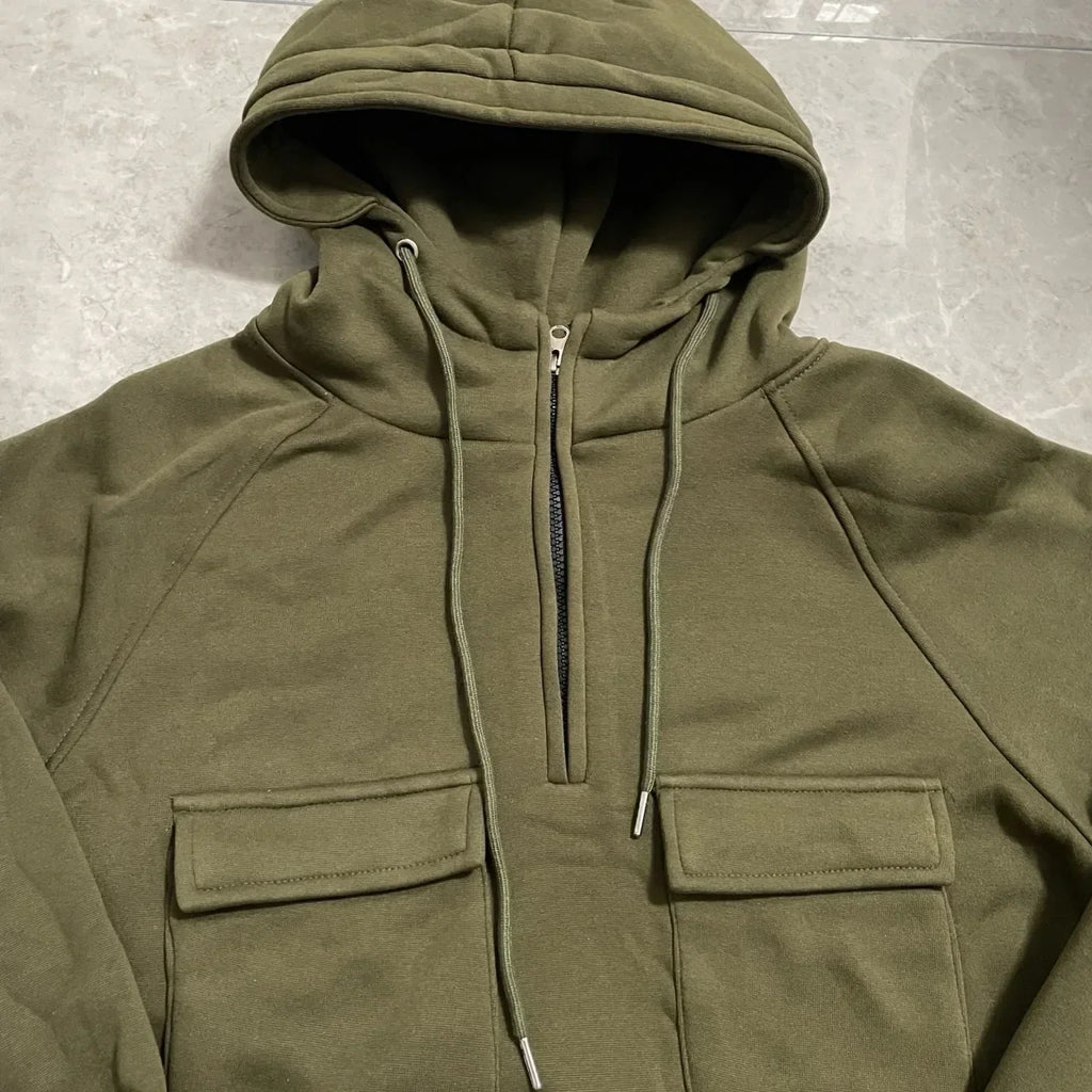 Sweats à capuche style militaire - Boutique ÉclatsChic