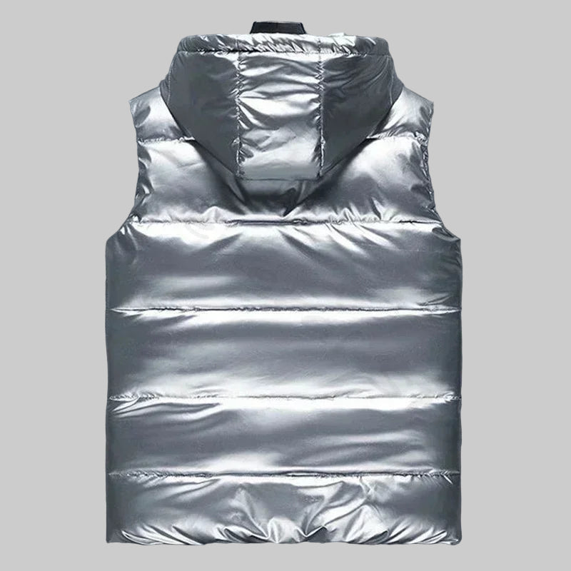 Gilet d'hiver à capuche collection 2025 - Boutique ÉclatsChic