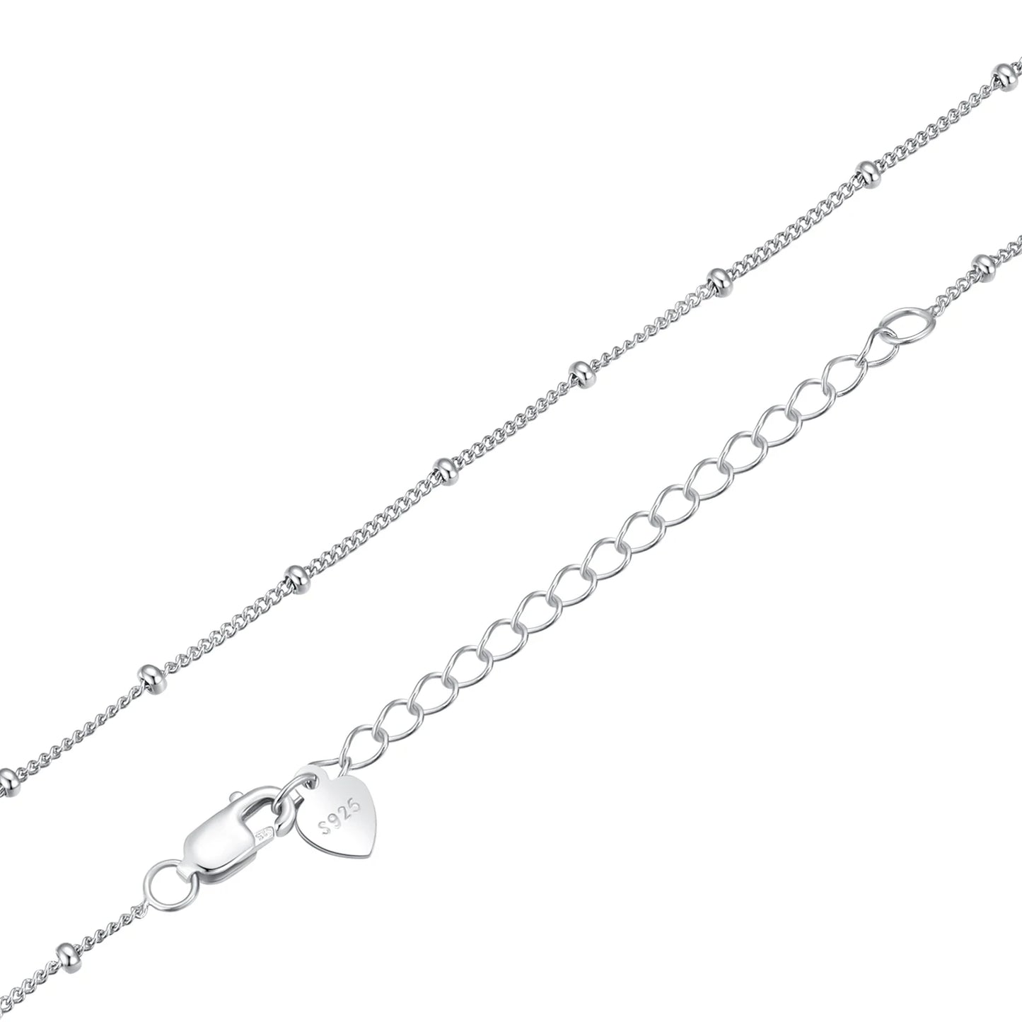 Collier argent sterling 925 BAMOER - Boutique ÉclatsChic