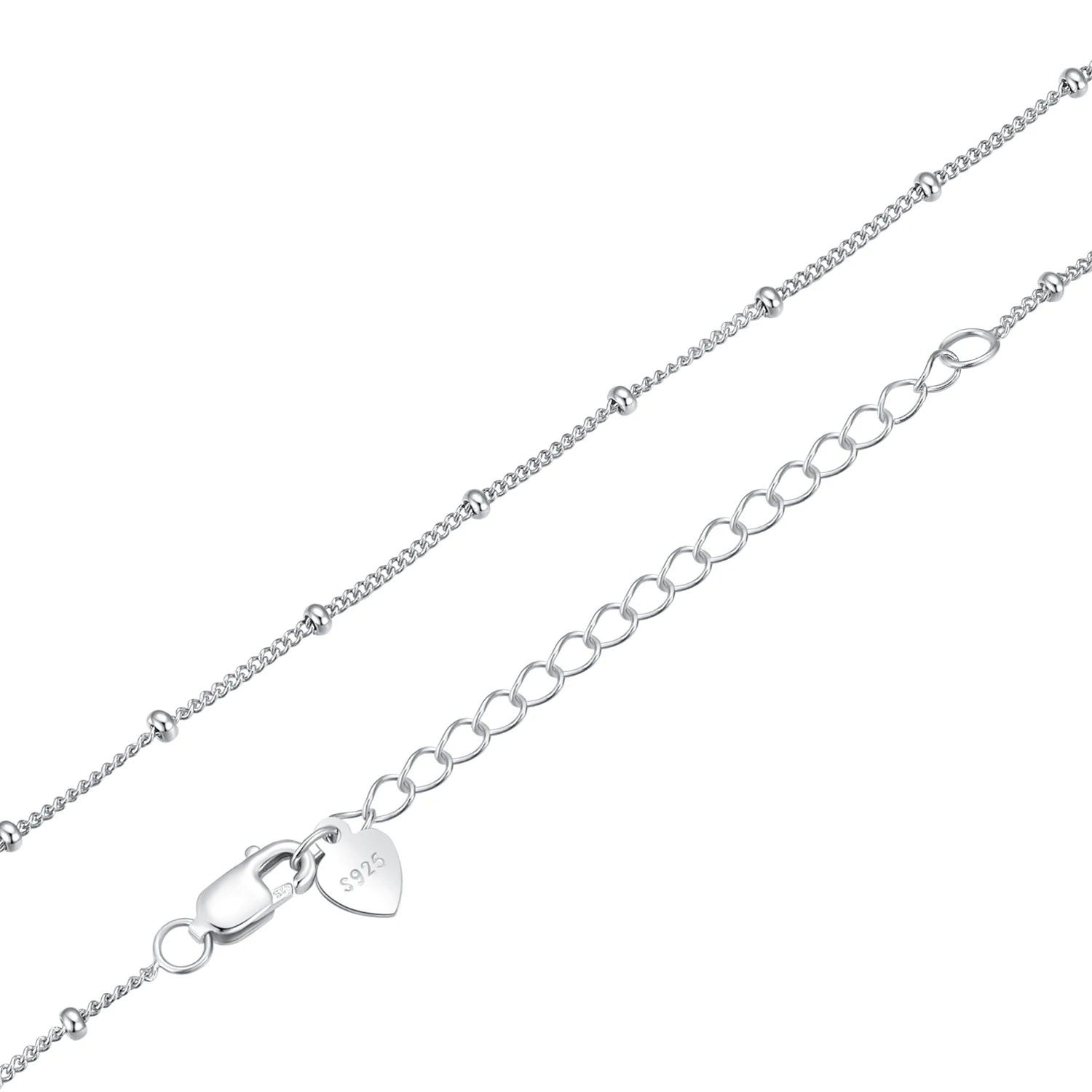 Collier argent sterling 925 BAMOER - Boutique ÉclatsChic