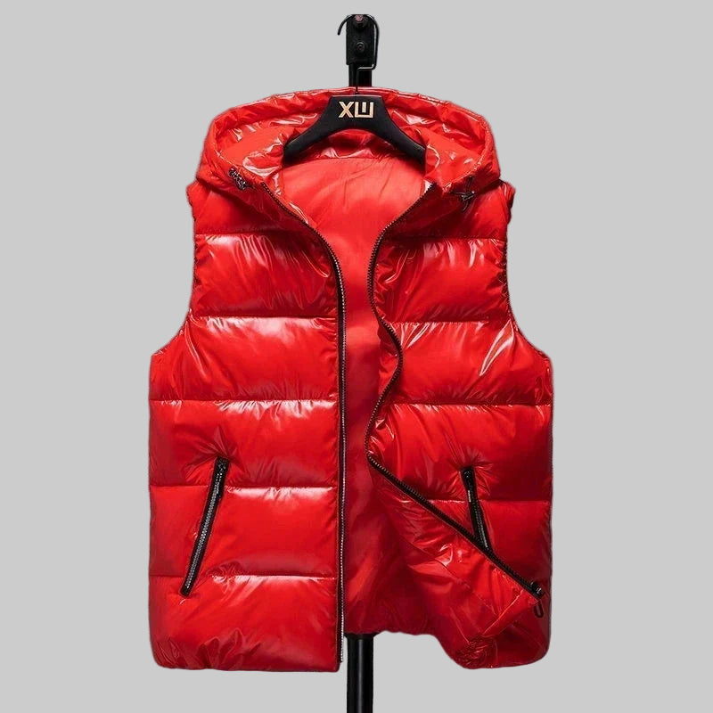 Gilet d'hiver à capuche collection 2025 - Boutique ÉclatsChic