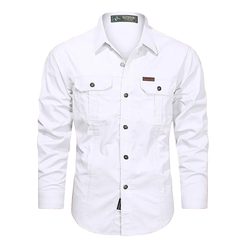 Chemise cargo printemps automne - Boutique ÉclatsChic