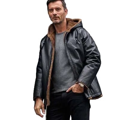 Manteau fourrure cuir Denny&Dora - Boutique ÉclatsChic