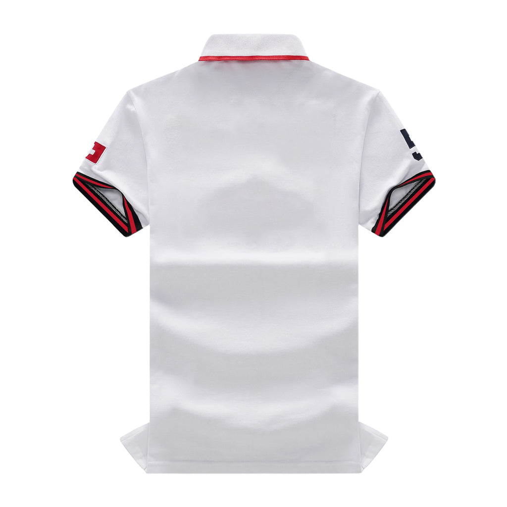 Polo de foot classique suisse 100 % coton - Boutique ÉclatsChic