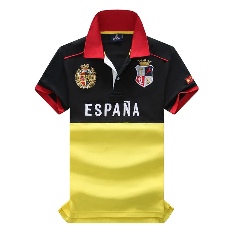 Polo de foot classique suisse 100 % coton