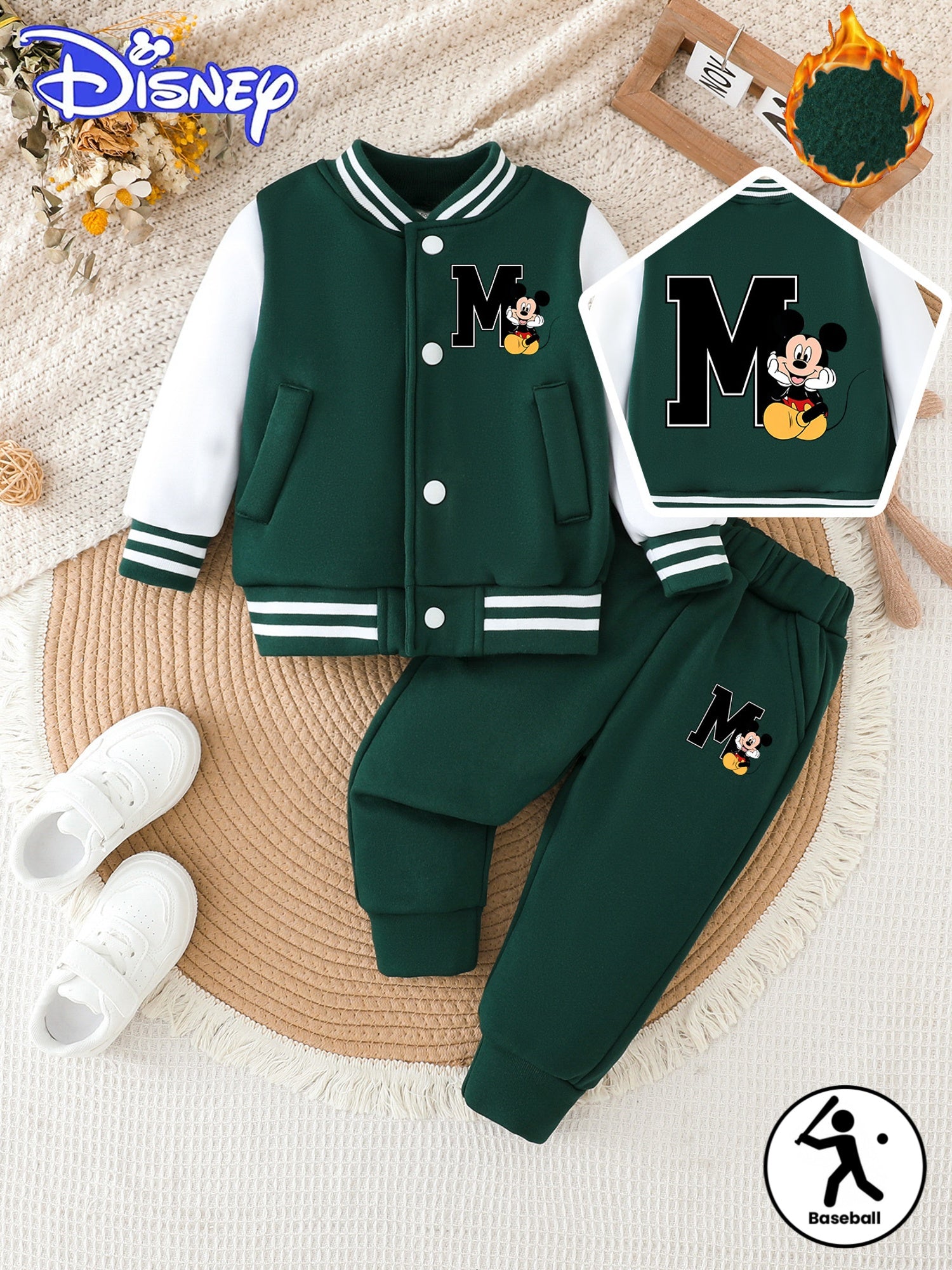 Ensemble de baseball enfant automne/hiver - Boutique ÉclatsChic