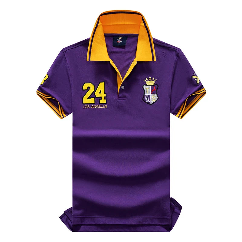 Polo de foot classique suisse 100 % coton - Boutique ÉclatsChic