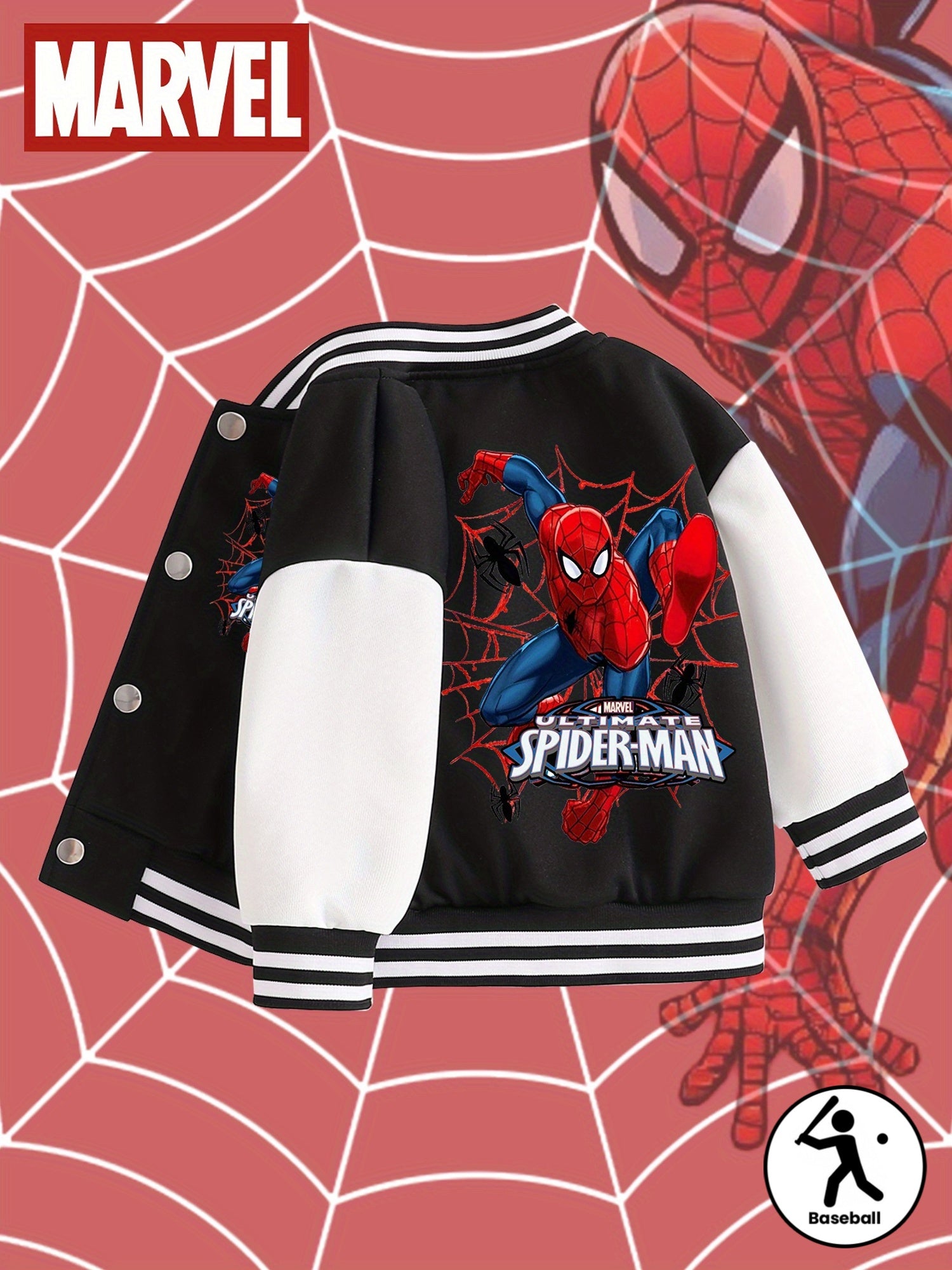 Veste de baseball Marvel Garçon - Boutique ÉclatsChic