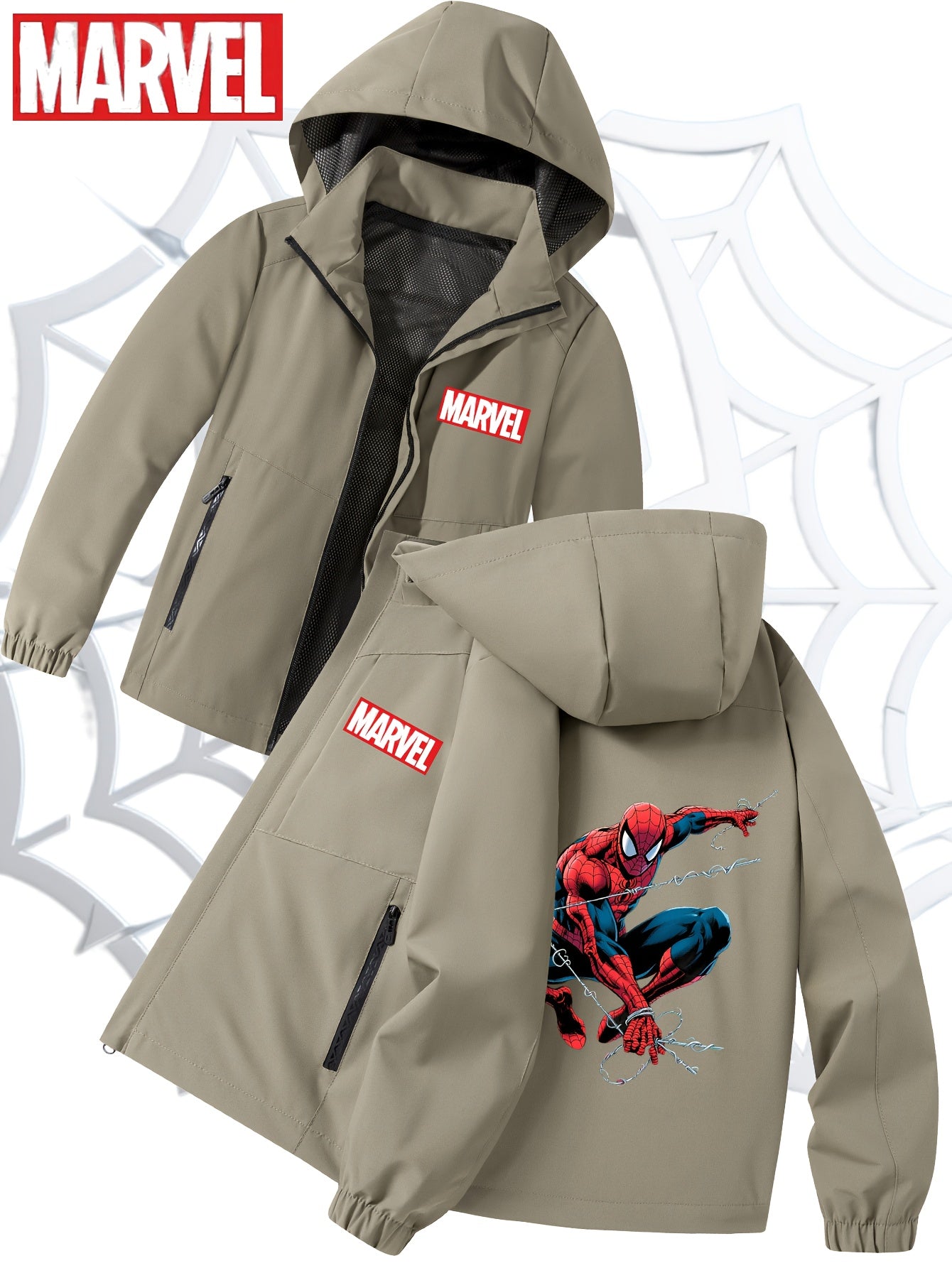 Veste à capuche imprimée Spider-Man - Boutique ÉclatsChic