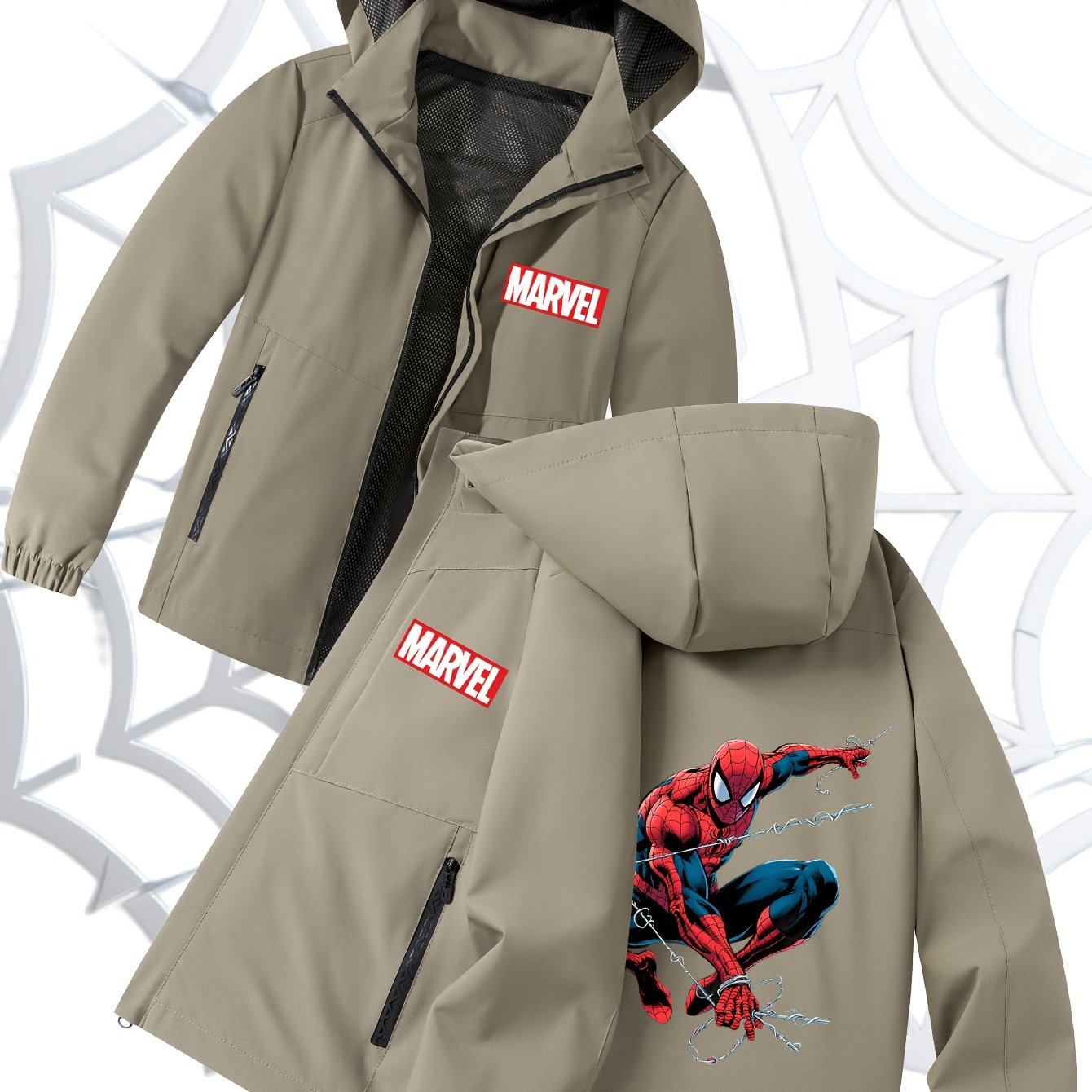 Veste à capuche imprimée Spider-Man - Boutique ÉclatsChic