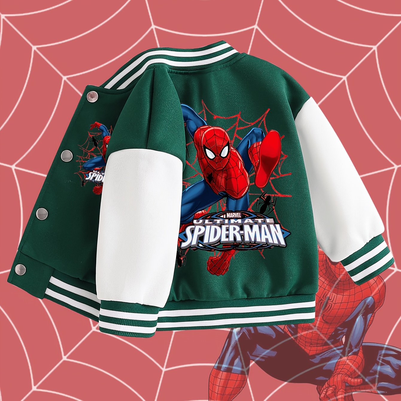 Veste de baseball Marvel Garçon - Boutique ÉclatsChic