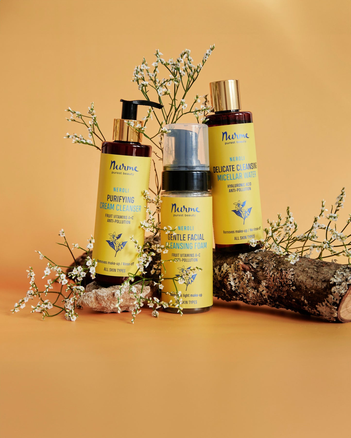 Crème-Mousse Nettoyante Néroli 200ml - Boutique ÉclatsChic