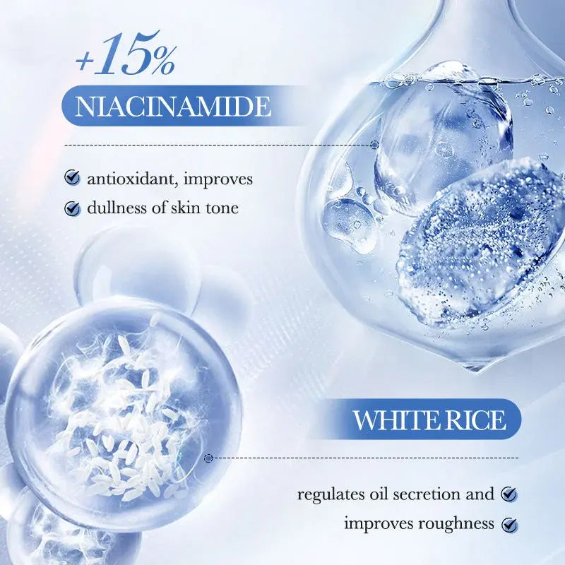 Crème visage hydratante niacinamide et au riz - Boutique ÉclatsChic